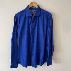 Robert Graham Sport Shirt - Blue - Large Classic Fit